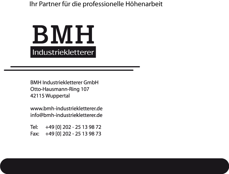 BMH Industriekletterer